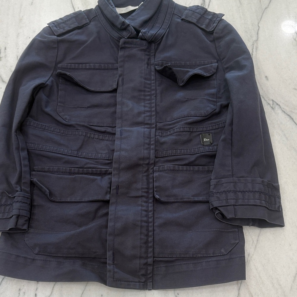 Dior Midnight Blue Military Jacket